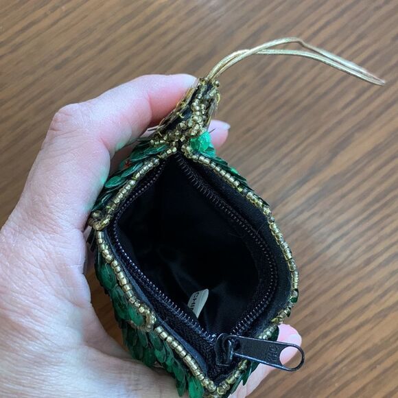 Small spangled Christmas tree bag - Picture 5 of 5